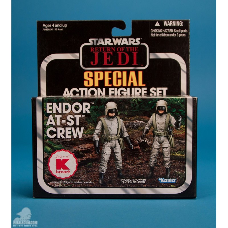Star Wars Endor AT-ST Crew pack Kmart Exclusive
