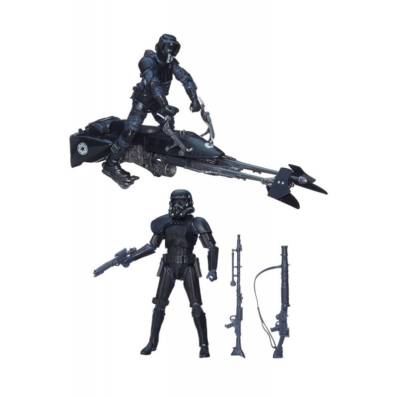 Star Wars Black Series pack figures Imperial Shadow Squadron Exclusive 15 cm