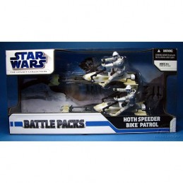 SW Battle packs hoth speeder bike patrol