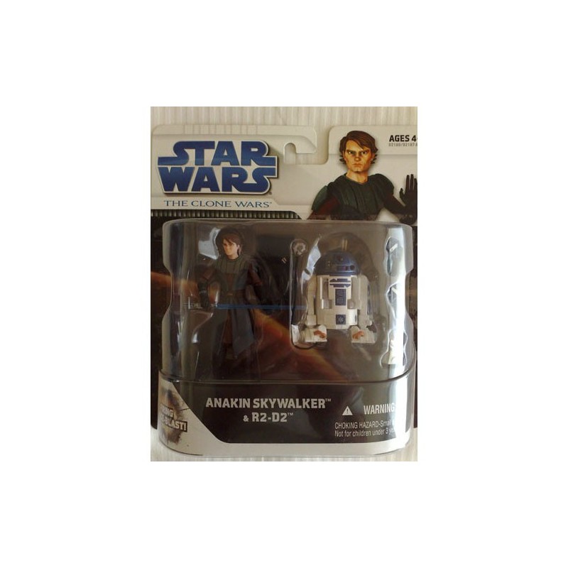 SW The Clone Wars pack Anakin Skywalker & R2-D2