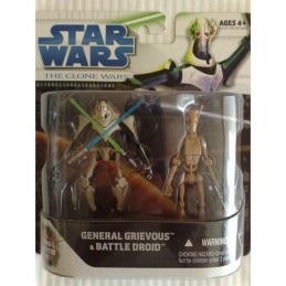 SW The Clone Wars pack General Grievous & Battle droid