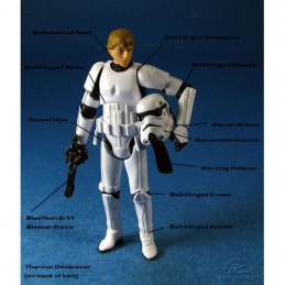 SW The Legacy collection Luke Skywalker in stormtrooper disguise
