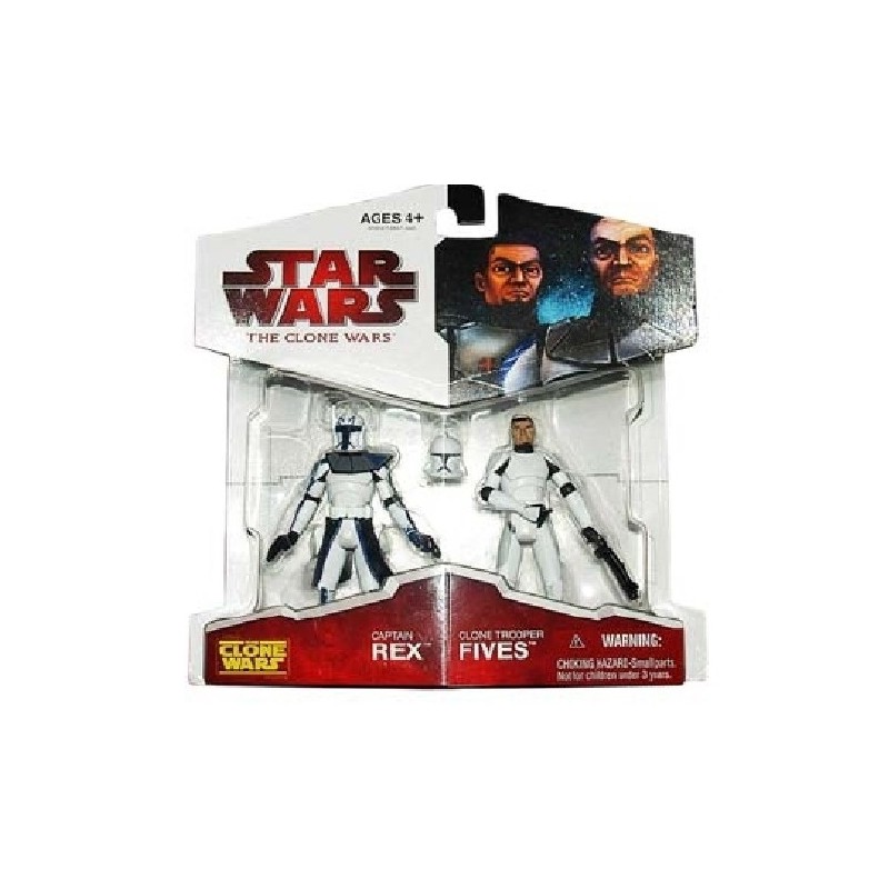 Captain Rex and Clone trooper Fives 2-pack