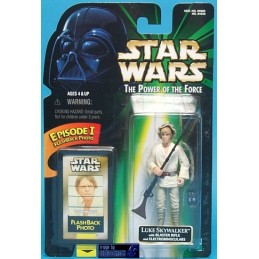 Luke Skywalker with blaster rifle