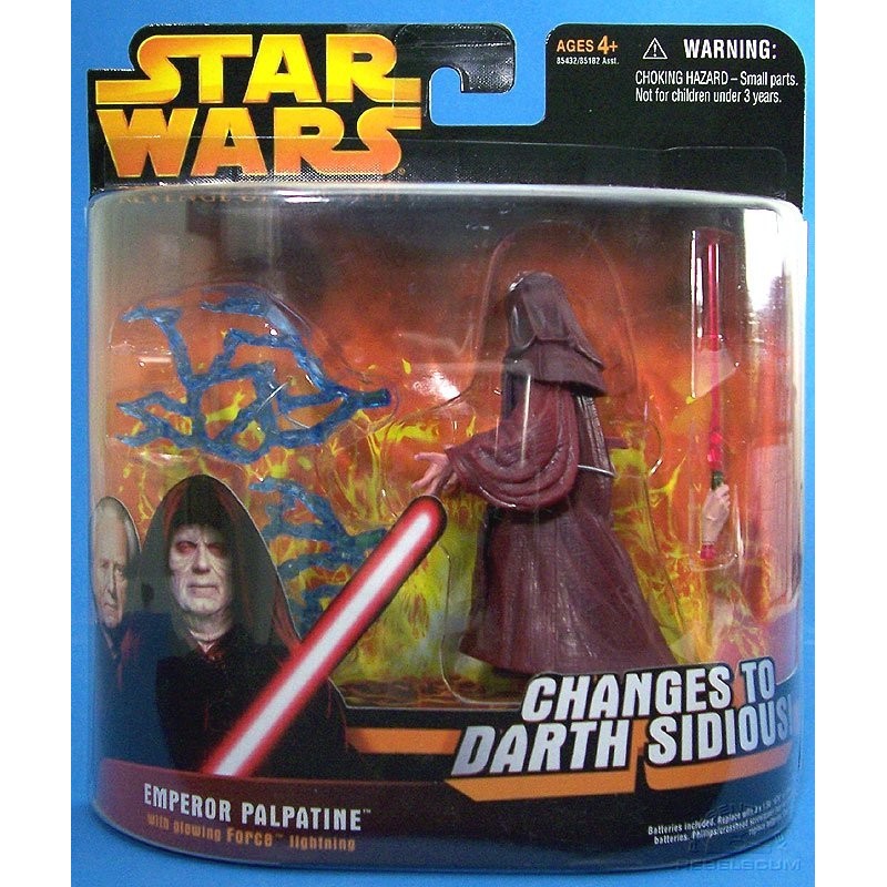 Emperor Palpatine with glowingforce