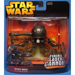 Spider droid  wind-up walking action