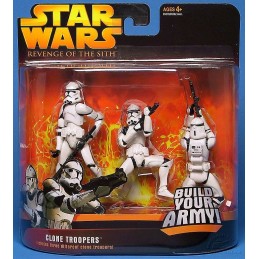 Clone troopers includes three different clone troopers white version