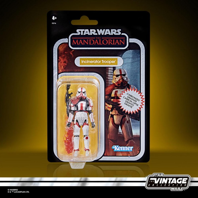 Incinerator Trooper The Mandalorian Kenner Vintage Star Wars 10cm Figur Hasbro 