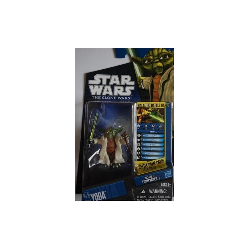 Yoda includes lightsaber