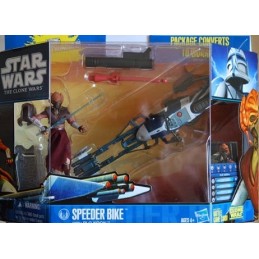 Speeder bike with Plo Koon