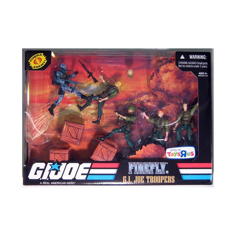 Firefly VS GI JOE troopers Toys'r'us Exclusive
