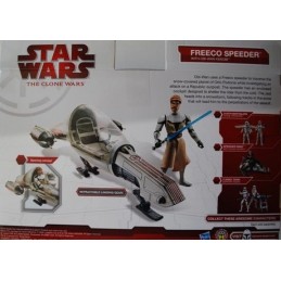 Freeco speeder with Obi-Wan Kenobi