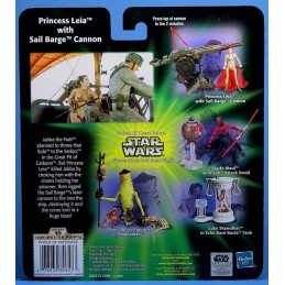 Princess Leia with sail barge cannon deluxe