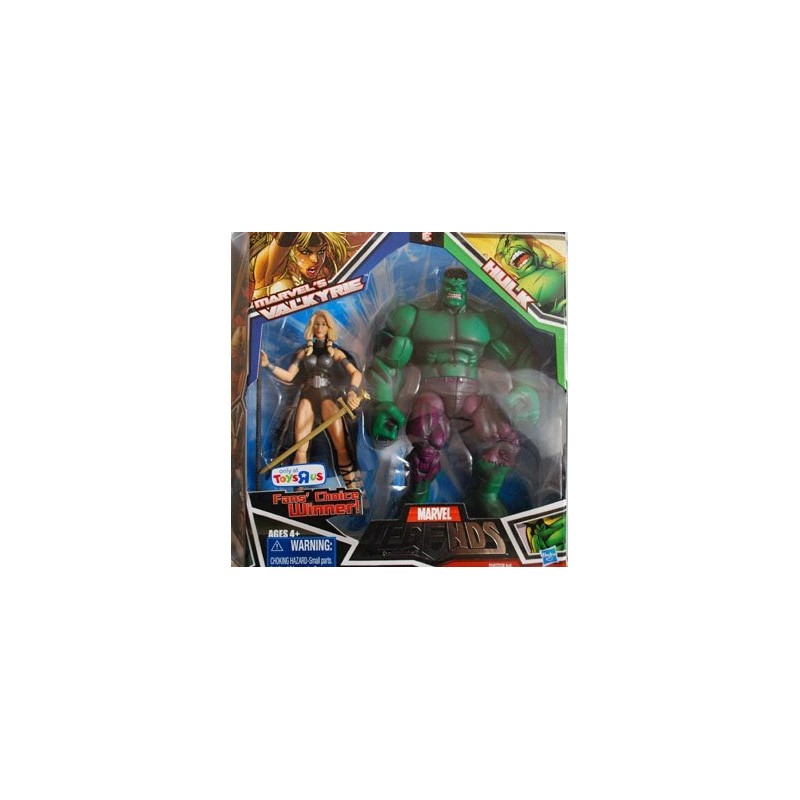 Marvel legends 2 pack Marvel's Valkyrie & Hulk