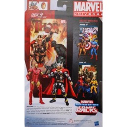 Marvel universe comic packs Thor VS Iron man