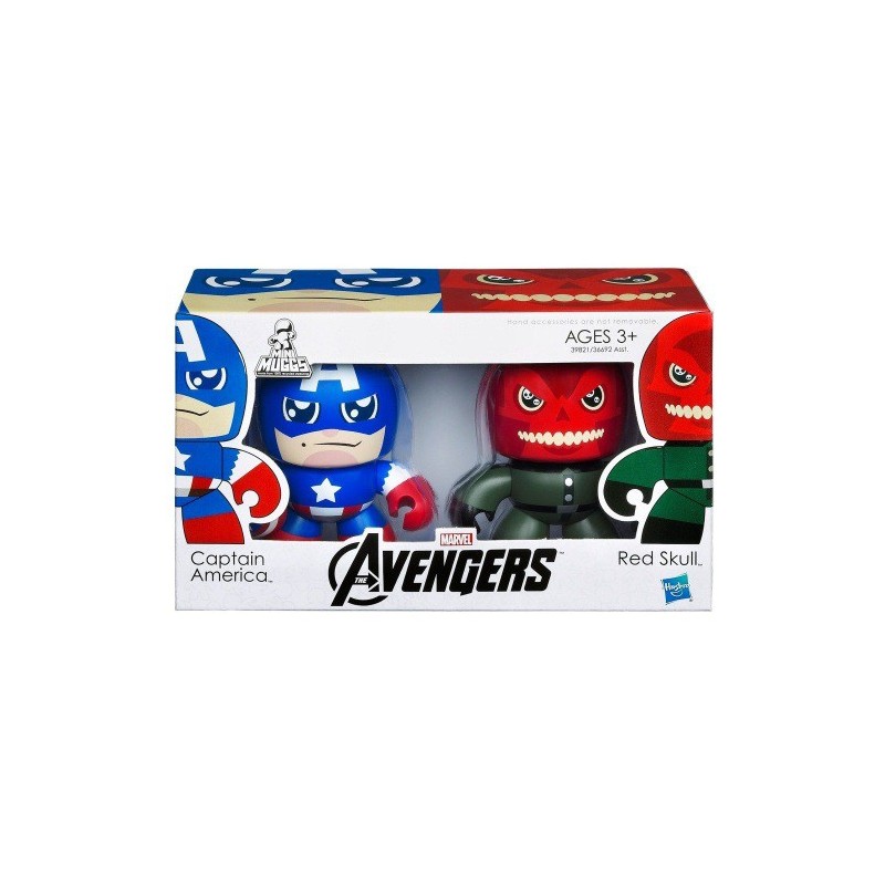 Mini Muggs 2-pack The Avengers Captain America & Red Skull
