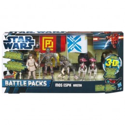 Star Wars Discover The Force 3-D Episode I Mos Espa Arena Battle Packs